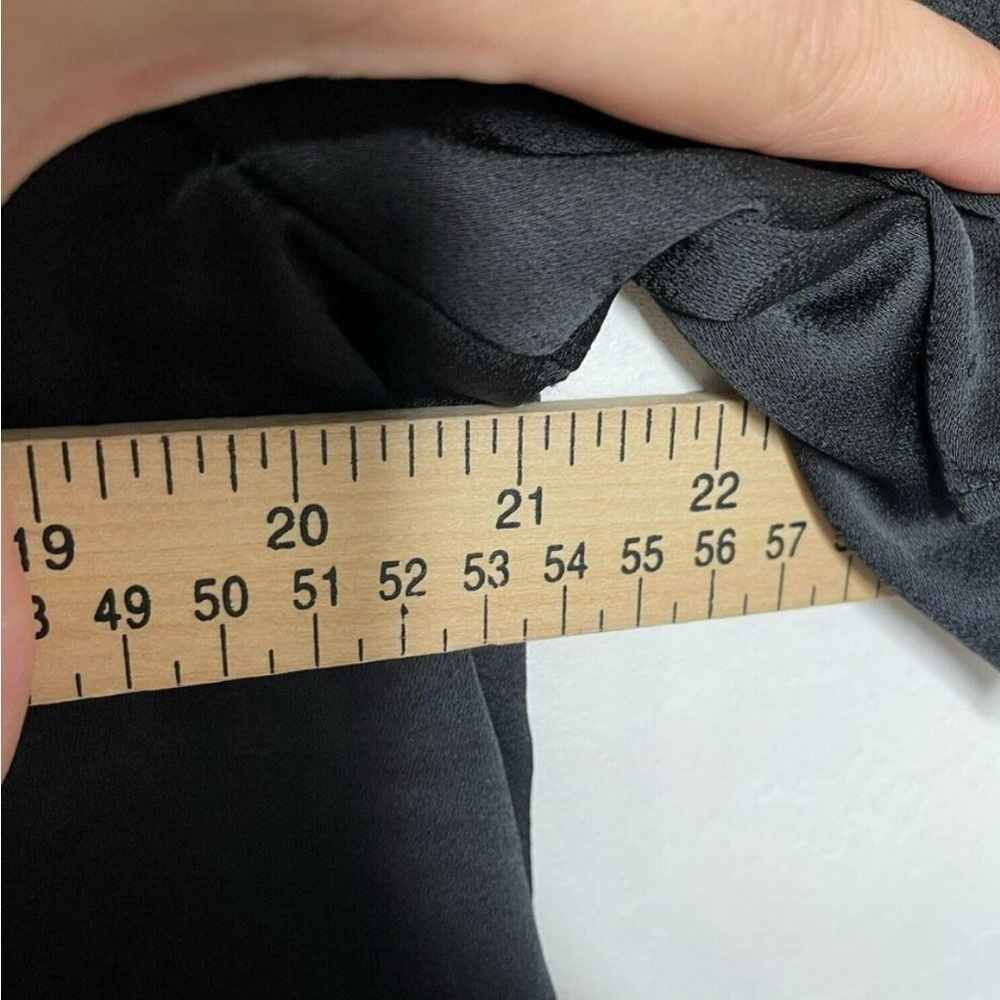 Anthropologie Daily Practice Black Sleek Open Back Top - Picture 7 of 8